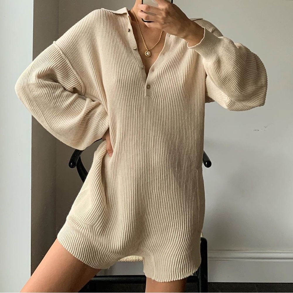 NWT Free People Sweater Romper